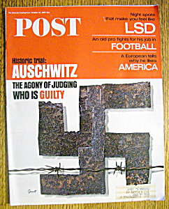 Saturday Evening Post October 22, 1966 Auschwitz