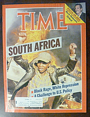 Time Magazine-august 5, 1985-south Africa