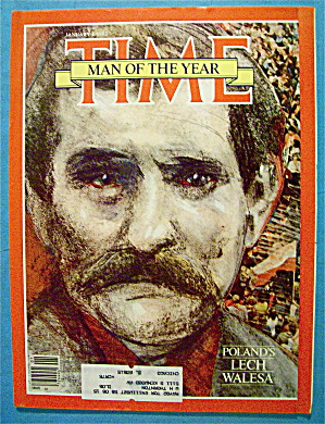 Time Magazine-january 4, 1982-poland's Lech Walesa