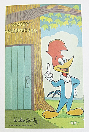 Woody WoodPecker Cartoon Postcard (Image1)