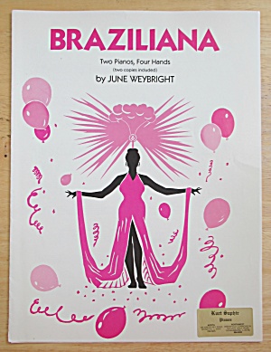1986 Braziliana Sheet Music