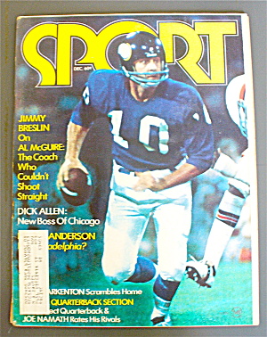 Sports Magazine December 1972 Jimmy Breslin