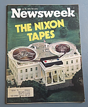 Newsweek Magazine-July 30, 1973-Nixon Tapes  (Image1)