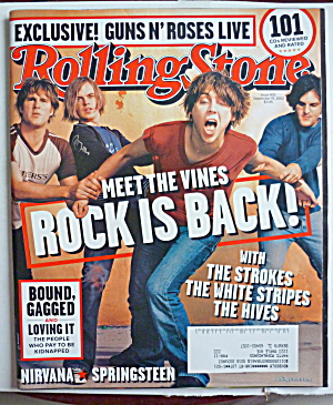 Rolling Stone Magazine September 19, 2002 The Vines  (Image1)