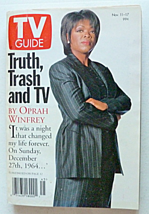 Tv Guide-november 11-17, 1995-oprah Winfrey