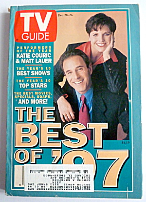 Tv Guide-december 20-26, 1997-the Best Of 1997