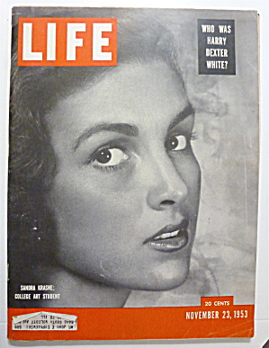 Life Magazine-november 23, 1953-sandra Krasne