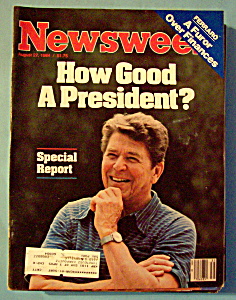 Newsweek Magazine - August 27, 1984 - President Reagan (Image1)
