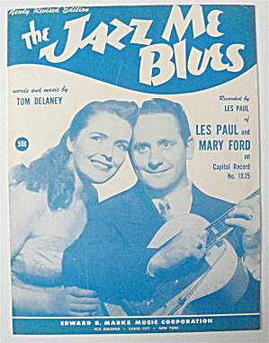 Sheet Music For 1948 The Jazz Me Blues