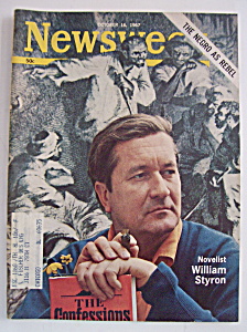 Newsweek Magazine - October 16, 1967 - William Styron (Image1)