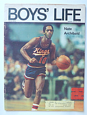 Boys Life Magazine January 1974 Nate Archibald  (Image1)