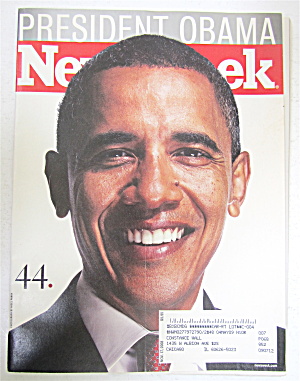 Newsweek Magazine November 17, 2008 President Obama  (Image1)