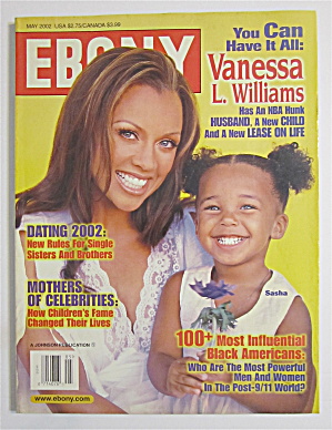 Ebony Magazine May 2002 Vanessa Williams & Sasha (Image1)