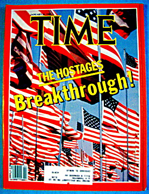 Time Magazine-january 26, 1981-hostage Breakthrough