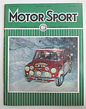Motor Sport Magazine March 1965 Monte Winners