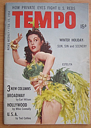 Tempo Magazine February 15, 1954 Estelita
