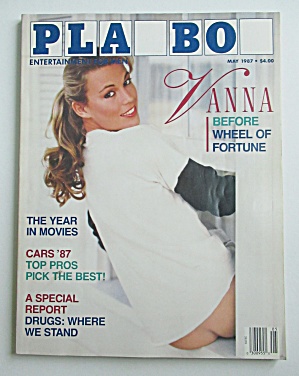 Playboy vanna magazine in white ‘Wheel of