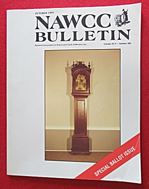 NAWCC Bulletin October 1993 Watch & Clock Collectors  (Image1)