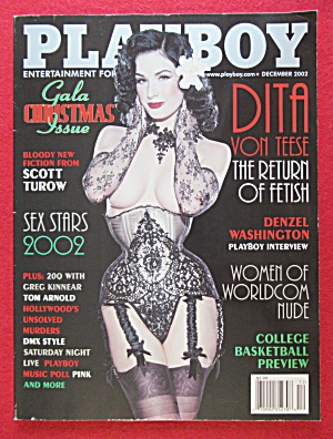 Playboy Magazine-december 2002-lani Todd