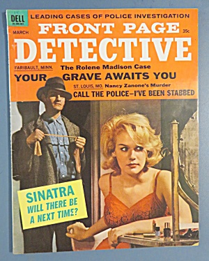 Front Page Detective Magazine March 1964 Sinatra  (Image1)