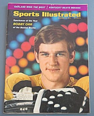 Sports Illustrated Magazine December 21, 1970 Bobby Orr