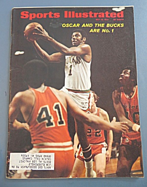 Sports Illustrated Magazine May 10, 1971 Oscar/bucks