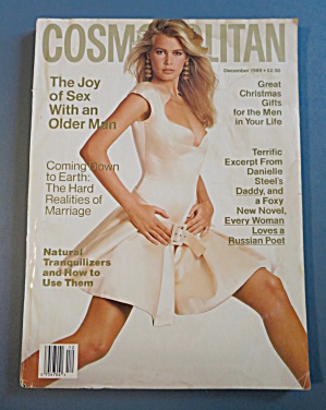 Cosmopolitan Magazine December 1989 Claudia Schiffer (Image1)