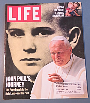 Life Magazine April 2000 John Paul's Journey  (Image1)