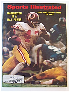 Sports Illustrated Magazine-nov 6, 1972-larry Brown