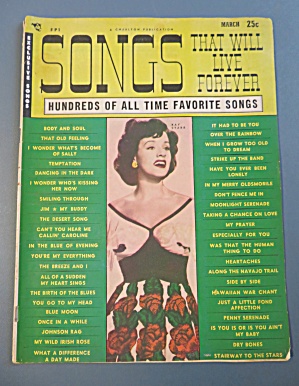 Songs Magazine March 1950 Kay Stark Cover