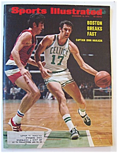 Sports Illustrated Magazine-nov 13, 1972-john Havlicek