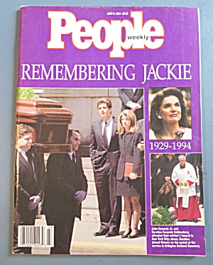 People Weekly Magazine June 6, 1994 Jackie 1929-1994