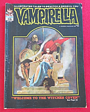 Vampirella Magazine January 1972 Witches Coven