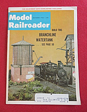 Model Railroader Magazine October 1965  (Image1)