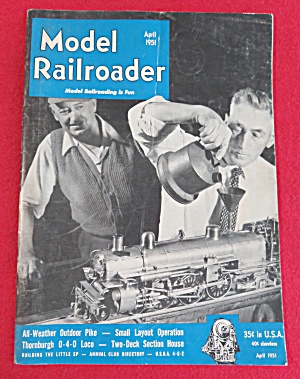 Model Railroader Magazine April 1951