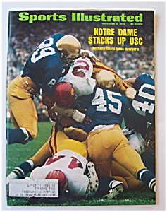Sports Illustrated Magazine -nov 5, 1973- Anthony Davis