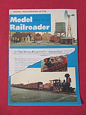 Model Railroader Magazine January 1968