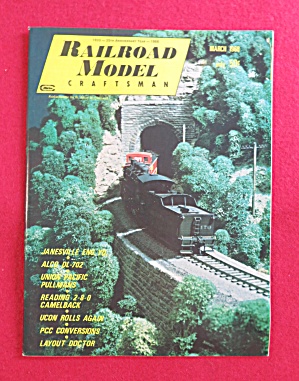 Railroad Model Craftsman Magazine March 1968