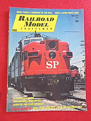 Railroad Model Craftsman Magazine May 1971  (Image1)