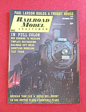 Railroad Model Craftsman Magazine December 1971  (Image1)