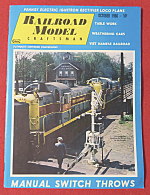Railroad Model Craftsman Magazine October 1966 (Image1)