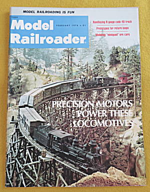 Model Railroader Magazine February 1976