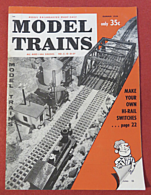 Model Trains Magazine Summer 1959
