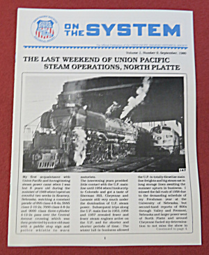 On The System Publication September 1980