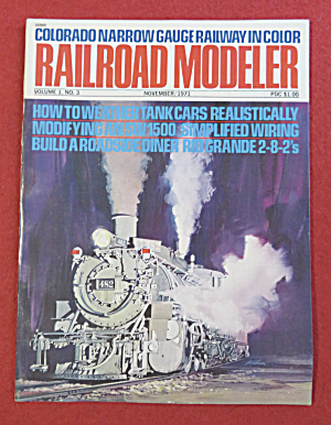 Railroad Modeler Magazine November 1971