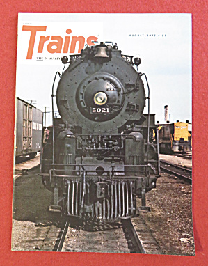 Trains Magazine August 1975