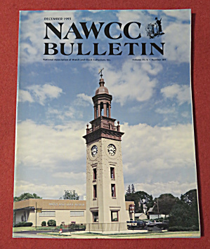 NAWCC Bulletin Magazine December 1993 (Image1)