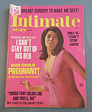 Intimate Story Magazine June 1966 Our Child Pregnant