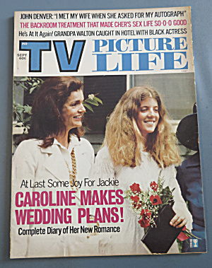 Tv Picture Life Magazine September 1975 Caroline K.