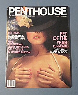 Penthouse Magazine March 1987 Brittany Morgan